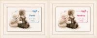 pn-0021672 набор для вышивки крестом vervaco my favorite teddy "мой любимый медвежонок" | интернет-магазин Елена-Рукоделие