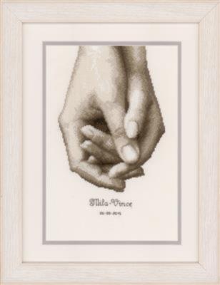 PN-0149249 Набір для вишивання хрестом Vervaco Hand in Hand "Рука у руці"" | інтернет-магазин 'Елена-Рукоделие'