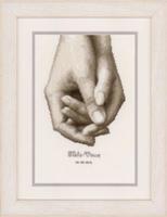 PN-0149249 Набір для вишивання хрестом Vervaco Hand in Hand "Рука у руці"" | інтернет-магазин 'Елена-Рукоделие'