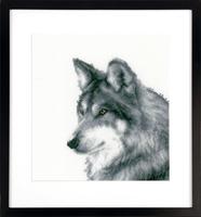 pn-0149789 набор для вышивки крестом vervaco "волк" | интернет-магазин Елена-Рукоделие