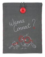 PN-0156717 Набір для вишивання гладдю Vervaco Чохол для планшета "Wanna Connect?" | інтернет-магазин 'Елена-Рукоделие'