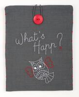 pn-0156719 набор для вышивки гладью vervaco чехол для планшета "what's happ" | интернет-магазин Елена-Рукоделие