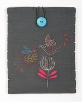 фото pn-0156733 набор для вышивки гладью vervaco чехол для планшета stylized birds "стилизованные птицы"