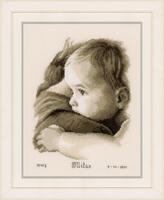 фото pn-0158510 набор для вышивки крестом vervaco baby hug "объятие ребенка"