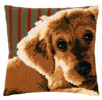 PN-0158555 Набір для вишивання хрестом (подушка) Vervaco Dog "Собака" | інтернет-магазин 'Елена-Рукоделие'