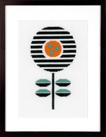 pn-0161611 набор для вышивки крестом vervaco abstract flower i "абстрактный цветок i" | интернет-магазин Елена-Рукоделие