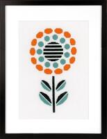 pn-0161613 набор для вышивки крестом vervaco abstract flower iii "абстрактный цветок iii" | интернет-магазин Елена-Рукоделие