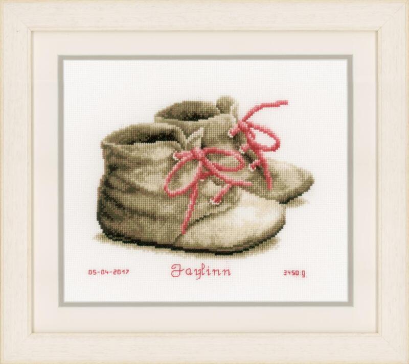PN-0162101 Набір для вишивання хрестом Vervaco Baby Shoes "Дитячі чобітки" | інтернет-магазин 'Елена-Рукоделие'