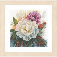 фото pn-0165377 набор для вышивки крестом lanarte white rose "белая роза"