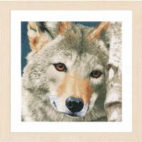 PN-0166758 Набір для вишивки хрестом LanArte Wolf "Вовк" | інтернет-магазин 'Елена-Рукоделие'