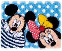 PN-0167700 Набір для вишивання килимка Vervaco Disney "Mickey and Minnie Peek-A-Boo" | інтернет-магазин 'Елена-Рукоделие'