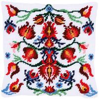 pn-0168442 набор для вышивания подушки (гобелен) vervaco "folklore" | интернет-магазин Елена-Рукоделие