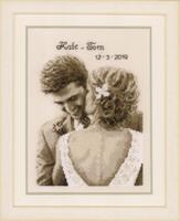 pn-0174559 набор для вышивки крестом vervaco wedding happiness "свадебное счастье" | интернет-магазин Елена-Рукоделие