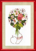 ВТ-045 Набір для вишивання хрестом Crystal Art "Цвітіння яблуні" | інтернет-магазин 'Елена-Рукоделие'