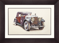 фото набор для вышивания чарівна мить м-95 "авто skoda 1933"