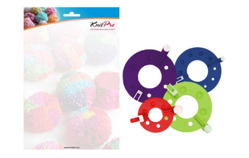 10871 Набір форм для виготовлення помпонів KnitPro | інтернет-магазин 'Елена-Рукоделие'