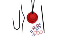 35016 вязальные магнитные ожерелья (cherry berry) knitpro | интернет-магазин Елена-Рукоделие