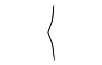 45511 держатель для косы изогнутый металлический (2.5 мм) knitpro | интернет-магазин Елена-Рукоделие