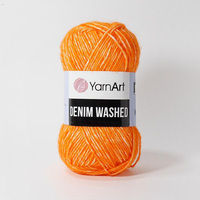 denim washed 902 апельсин | интернет-магазин Елена-Рукоделие