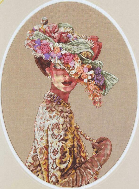 03823 набор для вышивания крестом dimensions victorian elegance "викторианская элегантность" | интернет-магазин Елена-Рукоделие