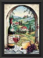 06972 набор для вышивания крестом dimensions dreaming of tuscany "мечтая о тоскане" | интернет-магазин Елена-Рукоделие