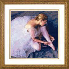 35181 Набір для вишивання хрестом DIMENSIONS Ballerina Beauty "Краса балерини" | інтернет-магазин 'Елена-Рукоделие'