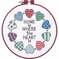 фото 72408 набор для вышивания крестом dimensions home and heart "дом и сердце"