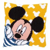 PN-0167235 Набір для вишивання хрестом (подушка) Vervaco Disney "Mickey Peek-a-boo" | інтернет-магазин 'Елена-Рукоделие'