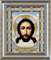 фото набор для вышивки бисером чарівна мить б-1003 "икона образ господа нашего иисуса христа"