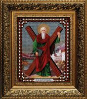 фото Набір для вишивання бісером Чарівна Мить Б-1020 "Ікона Андрія Первозваного"