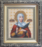 фото Набір для вишивання бісером Чарівна Мить Б-1029 "Ікона свята мучениця Тетяна"