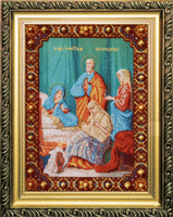 фото набор для вышивки бисером чарівна мить б-1052 "икона рождество пресвятой богородицы"