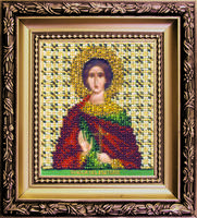 набор для вышивки бисером чарівна мить б-1131 "икона святой мученик анатолий" | интернет-магазин Елена-Рукоделие