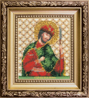 фото набор для вышивки бисером чарівна мить б-1140 "икона святой благоверный князь борис"