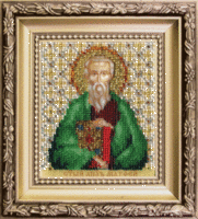 набор для вышивки бисером чарівна мить б-1218 "икона святой апостол матфей" | інтернет-магазин 'Елена-Рукоделие'