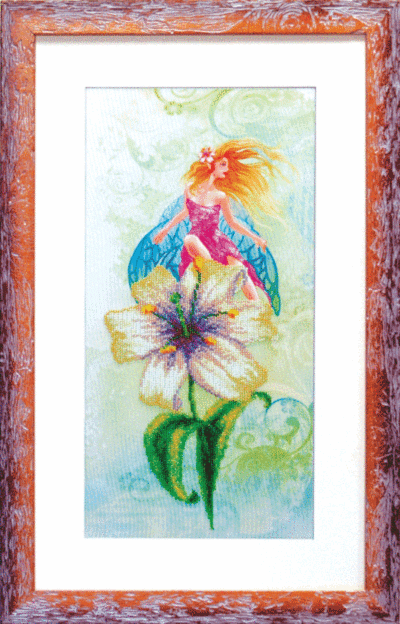 Набір для вишивання бісером Чарівна Мить Б-543 "Квіткова фея. Лілія" | інтернет-магазин 'Елена-Рукоделие'