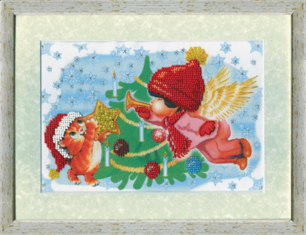 Набір для вишивання бісером Чарівна Мить Б-625 "Різдвяна казка" | інтернет-магазин 'Елена-Рукоделие'