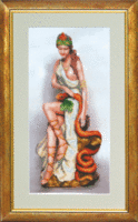 фото набор для вышивки бисером чарівна мить б-640 "богиня гигиея"