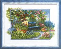 фото Набір для вишивання хрестиком Чарівна Мить А-097 "У літньому саду"