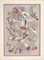 Набір для вишивання хрестиком Чарівна Мить М-285 Серія "Творче натхнення" | інтернет-магазин 'Елена-Рукоделие'