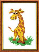 набор для вышивки крестиком чарівна мить №233 "жираф"   | интернет-магазин Елена-Рукоделие