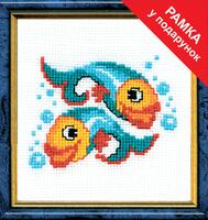 Набір для вишивання хрестиком Чарівна Мить №257 "Рибки" | інтернет-магазин 'Елена-Рукоделие'