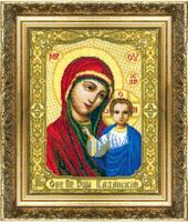набор для вышивки крестиком чарівна мить №282 "икона божьей матери казанская"   | інтернет-магазин 'Елена-Рукоделие'