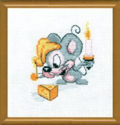 Набір для вишивання хрестиком Чарівна Мить №310 "Мишача радість" | інтернет-магазин 'Елена-Рукоделие'
