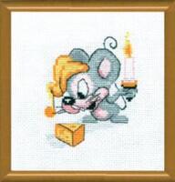 фото Набір для вишивання хрестиком Чарівна Мить №310 "Мишача радість"