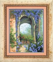 фото Набір для вишивання хрестиком Чарівна Мить №457 "Квіткова арка"