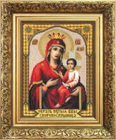 фото набор для вышивки крестиком чарівна мить №473 "икона божьей матери скоропослушница"  