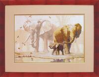 фото Набір для вишивання хрестиком Чарівна Мить №475 "Слони"
