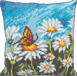 Набір для вишивання подушки хрестиком РТ-131 "Літній день" | інтернет-магазин 'Елена-Рукоделие'