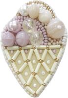 БП-189 Набір для виготовлення брошки Crystal Art "Десерт" | інтернет-магазин 'Елена-Рукоделие'